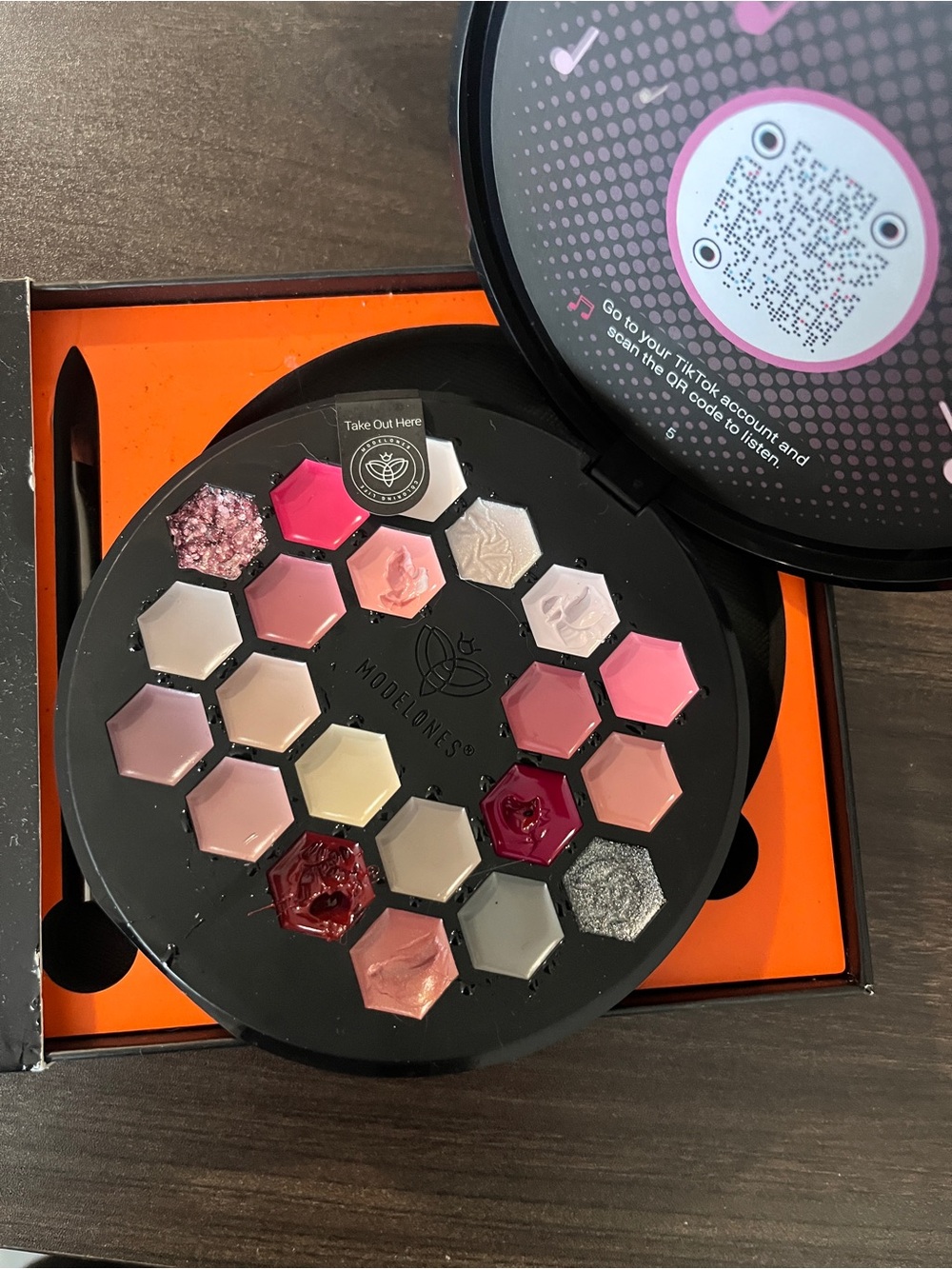 Multi-Shade UV Nail Polish Palette — Pink & Neutral Tones